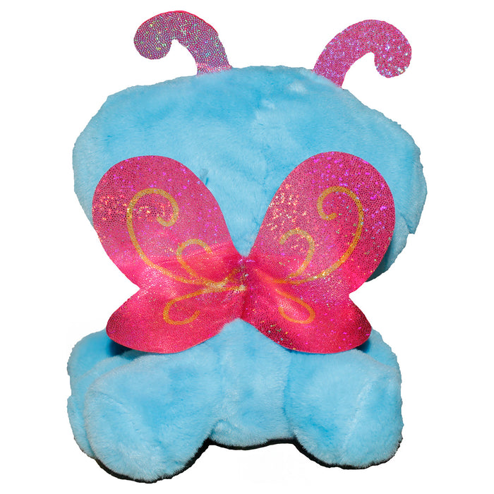 Littlest Pet Shop Blue Butterfly 6" Cuddle Plush Pet 