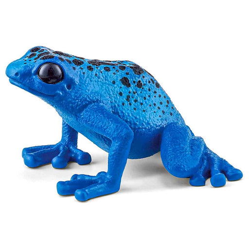 Schleich Wild Life Blue Poison Dart Frog Figure