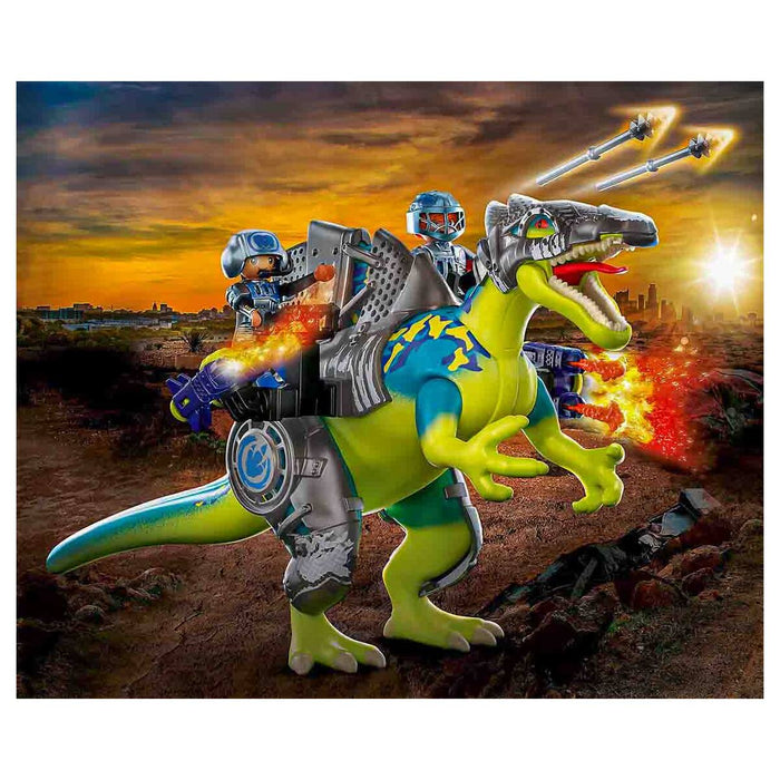 Playmobil Dino Rise Spinosaurus Double Defence Power Playset
