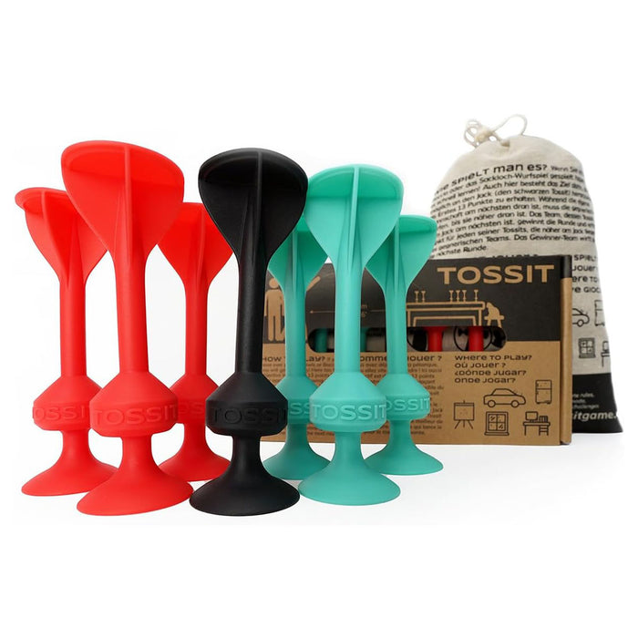 TOSSIT Starter Pack Game Red & Cyan