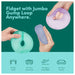 Speks Gump Jumbo Memory Gel Stress Loop Sea Glass