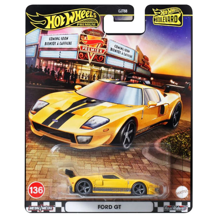 Hot Wheels Premier Boulevard Ford GT Car #136