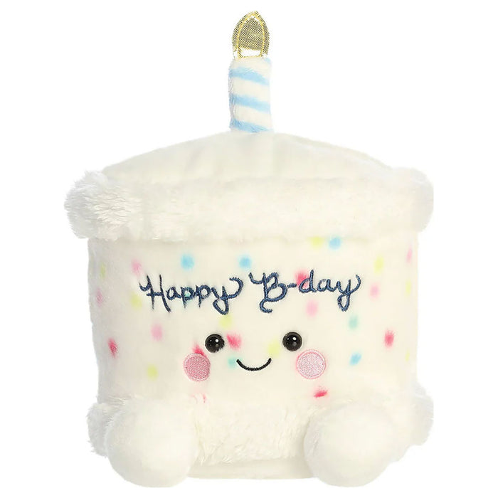 Palm Pals Happy B'day Cake 20cm Soft Toy