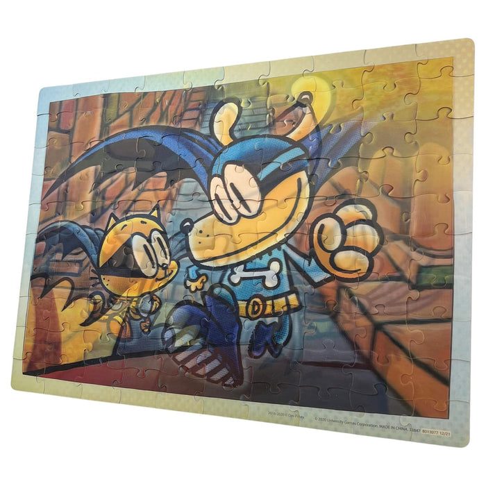 Dog Man 100 Piece Lenticular Puzzle
