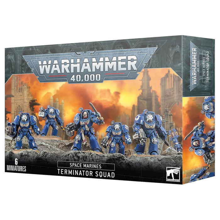Warhammer 40,000 Space Marines: Terminator Squad Miniatures Set