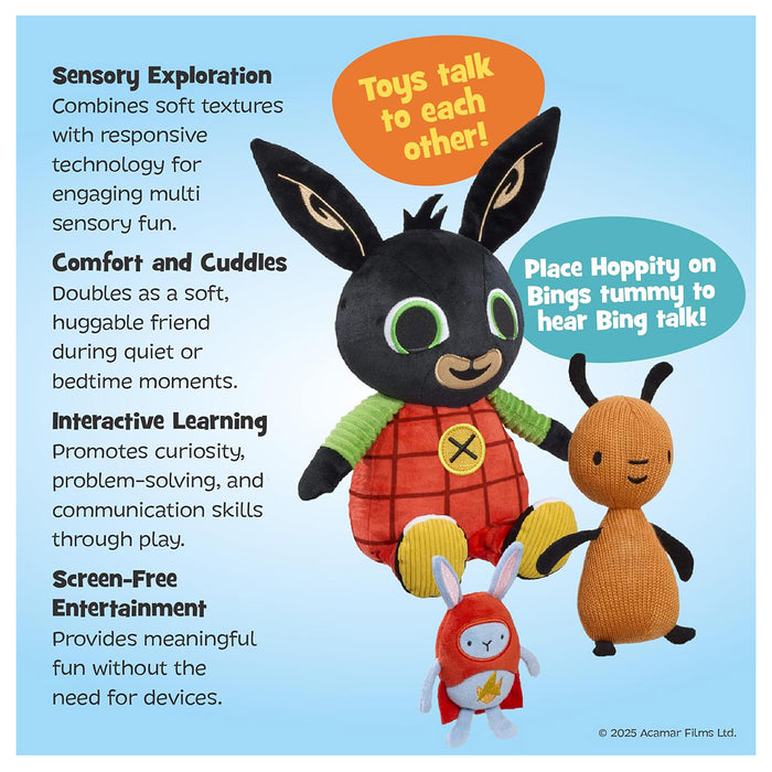 Bing, Flop & Hoppity Interactive Soft Toys