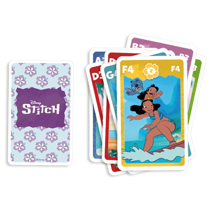 Shuffle Disney Stitch 4 in 1 Card Game