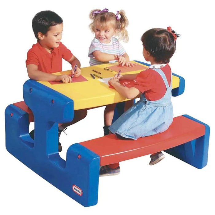 Little Tikes Large Picnic Table Primary