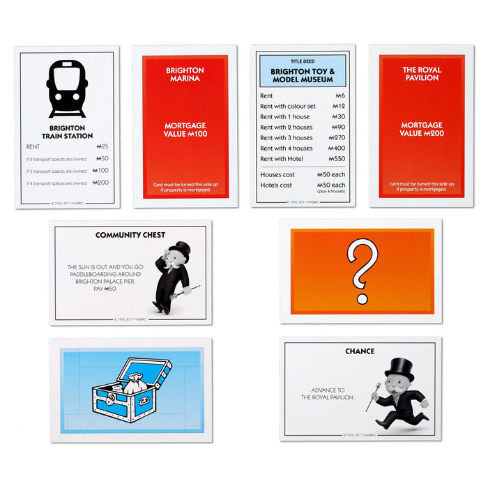 Monopoly Board Game Brighton Edition