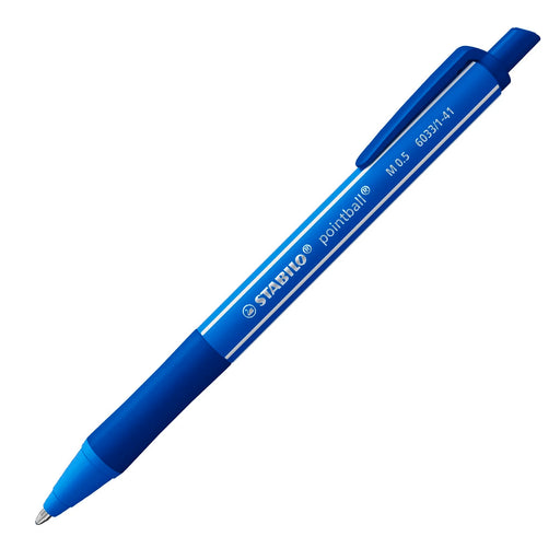 STABILO pointball NatureCOLORS Wildflower Edition Prussian Blue Ballpoint Pen with Blue Ink