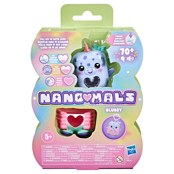 Nano-mals Blubby the Narwhal Interactive Pet
