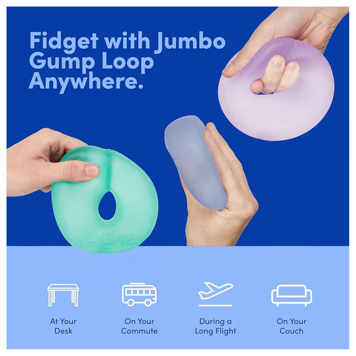Speks Gump Memory Gel Stress Loop Dew