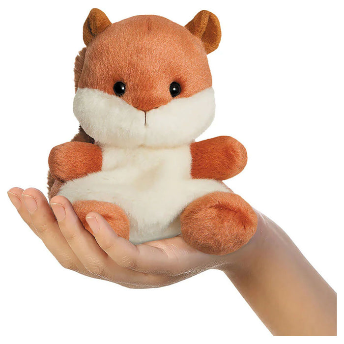 Palm Pals Nibbles Squirrel 13cm Soft Toy