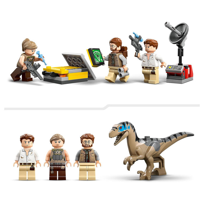 LEGO Jurassic World: Raptor & Titanosaurus Tracking Mission Building Set
