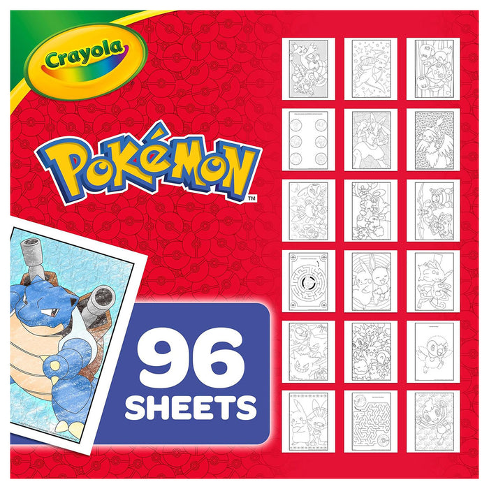 Pokémon Colouring Book & Sticker Sheet