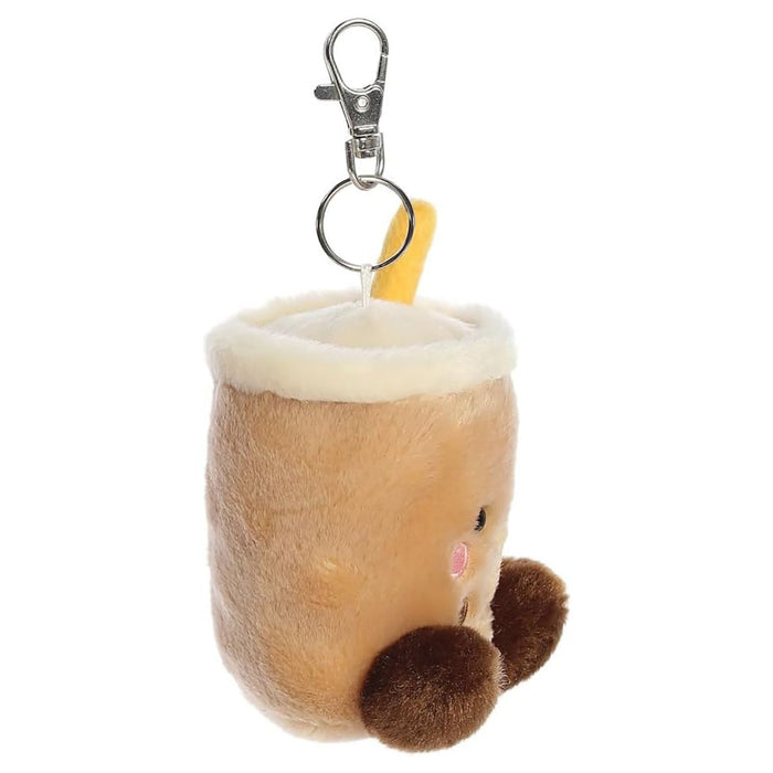 Palm Pals Milky Tea Boba Clip-On Plush