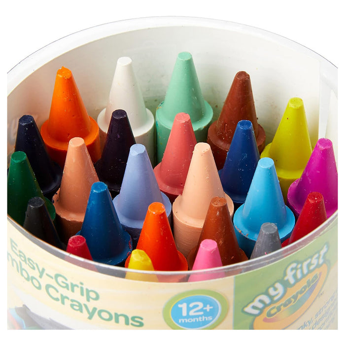 Crayola My First Easy-Grip Jumbo Crayons (24 Pack)