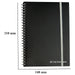 Pukka Pad A5 Black Poly Jotta 160 Pages