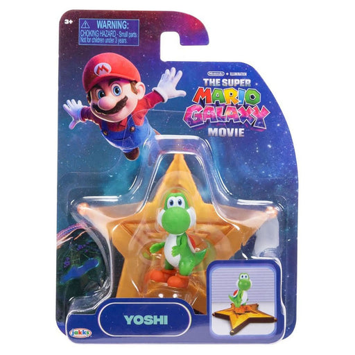 The Super Mario Galaxy Movie: Yoshi Mini Figure with Star Launcher 