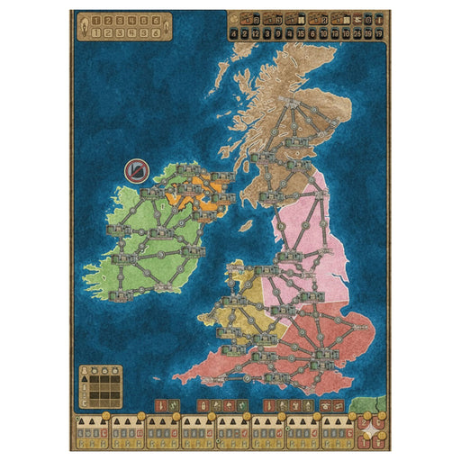 Power Grid Expansion: Northern Europe/UK & Ireland 2nd Edition Game