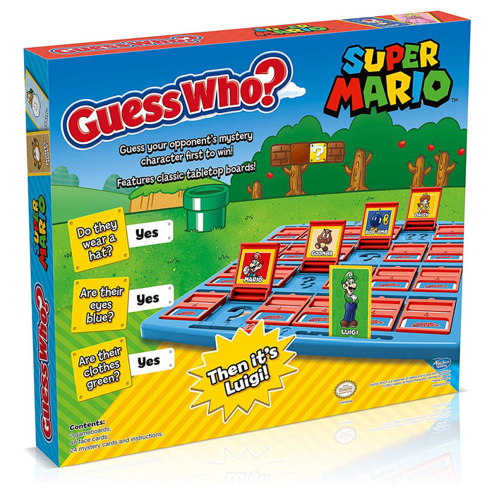 Super Mario Guess Who? Board Game