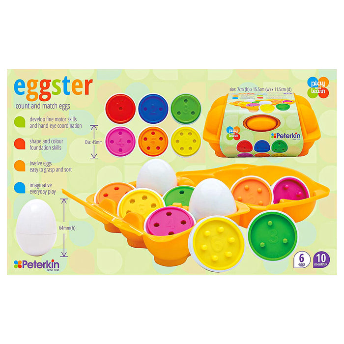 Peterkin Eggster Count and Match Eggs