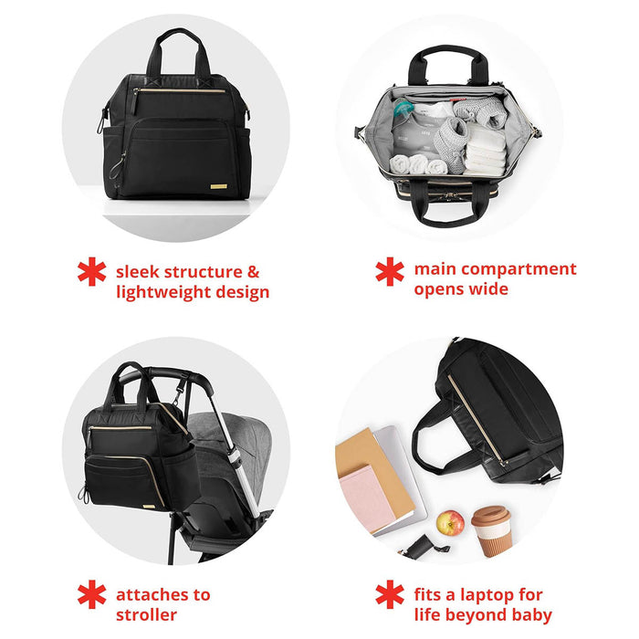 Mainframe Backpack Skip Hop Mainframe Backpack Charcoal — Booghe