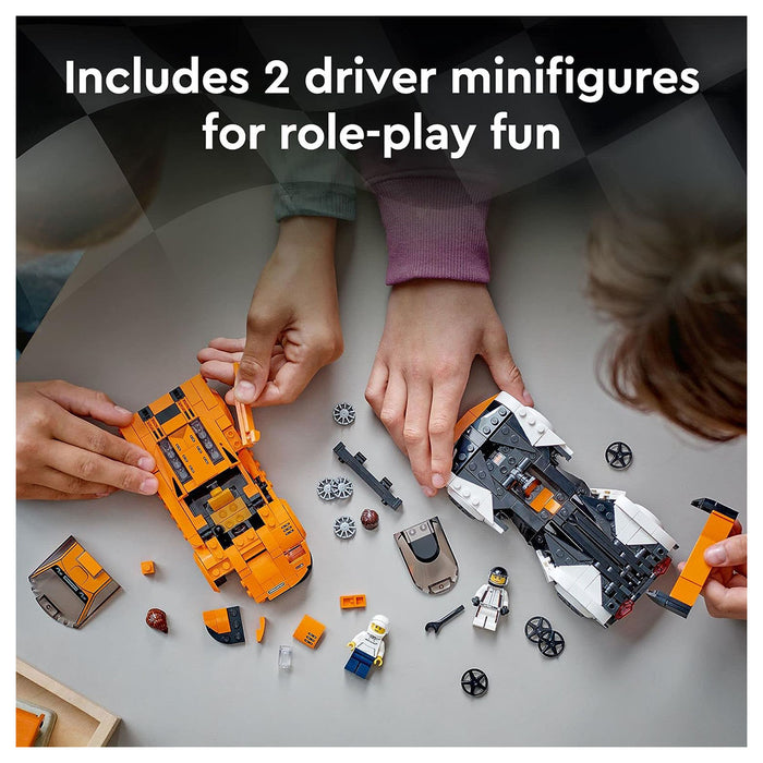 LEGO Speed Champions 76918 McLaren Solus GT & McLaren F1 LM Building Set