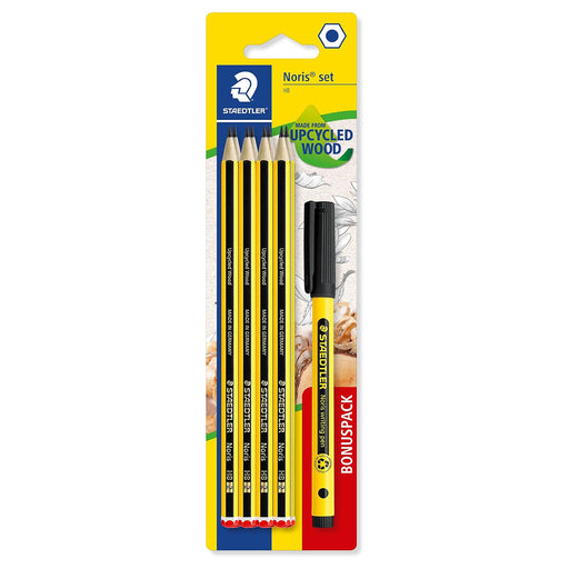 Staedtler Noris HB Pencil (8 Pack) + Noris Writing Pen