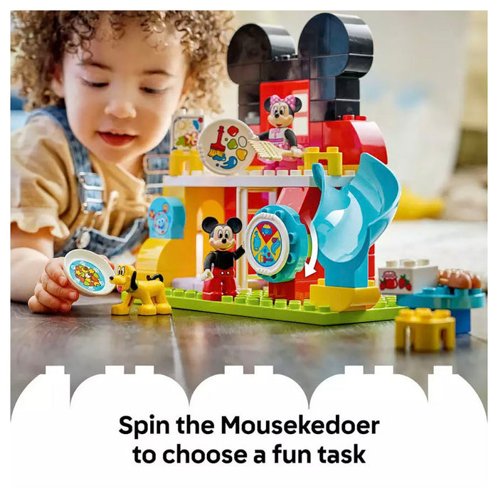 LEGO Duplo Disney Mickey Mouse Clubhouse with Minnie & Pluto Building Set