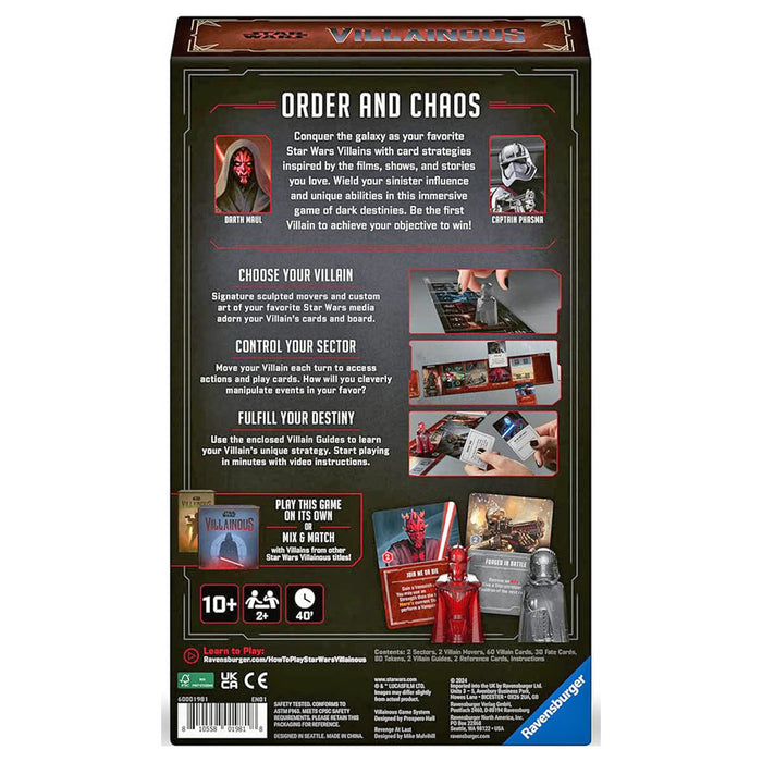 Star Wars Villainous: Revenge At Last Game