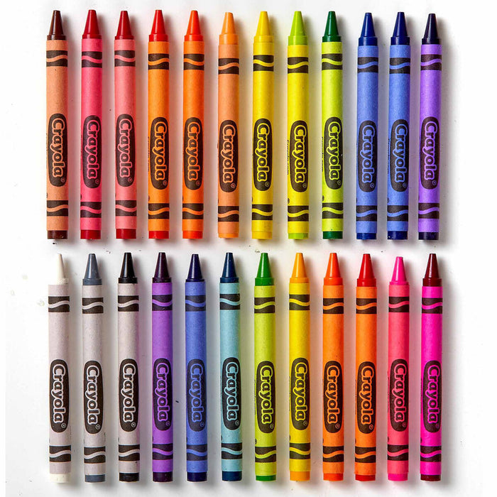 Crayola Coloured Crayons (24 Pack)