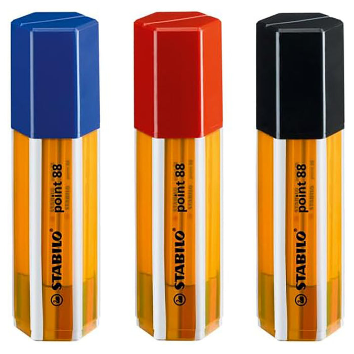 STABILO point 88 Fineliner Coloured Pens Big Box of 20 (styles vary)