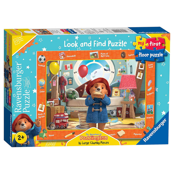 My First Floor Puzzle The Adventures of Paddington Look and Find Puzzle 16 Piece