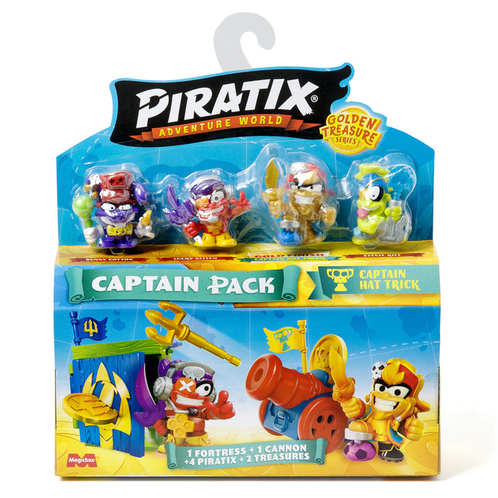 Piratix Adventure World Golden Treasure Series Captain Pack (styles vary)