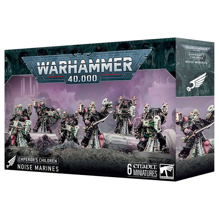 Warhammer 40,000 Emperor's Children: Noise Marines Miniatures Set
