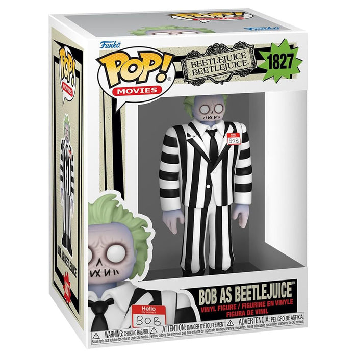 Funko Pop! Movies: Beetlejuice 2: Bob as Beetlejuice Vinyl Figure #1827