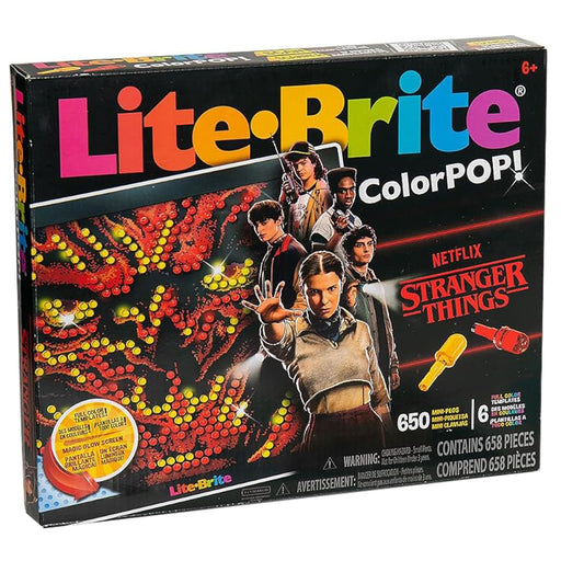 Lite Brite Colorpop Stranger Things Set