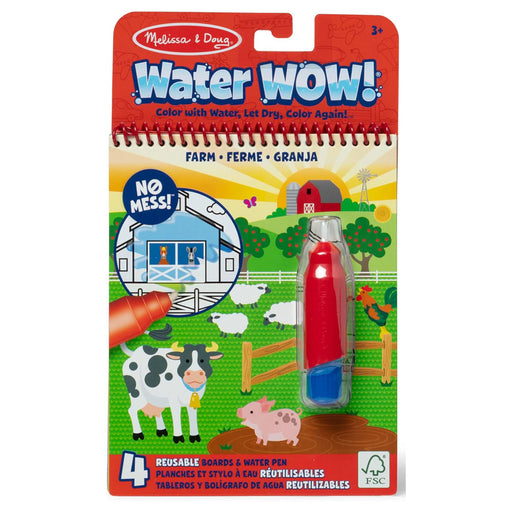 Melissa & Doug Water Wow Farm Colouring Pad