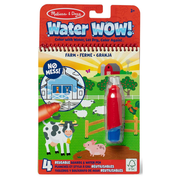 Melissa & Doug Water Wow Farm Colouring Pad