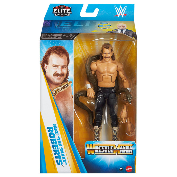 WWE Elite Collection Wrestlemania Jake 'The Snake' Roberts 6" Figure