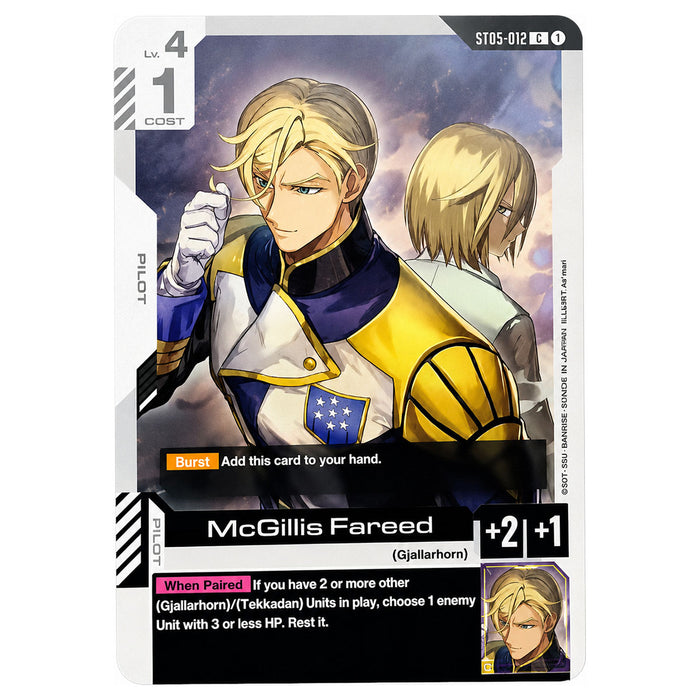 Gundam Card Game: Starter Deck Iron Bloom