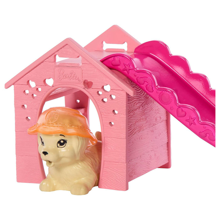 Barbie Puppy Pool Party Playset