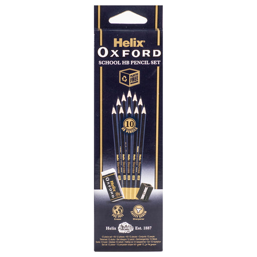 Helix Oxford School HB Pencil Set