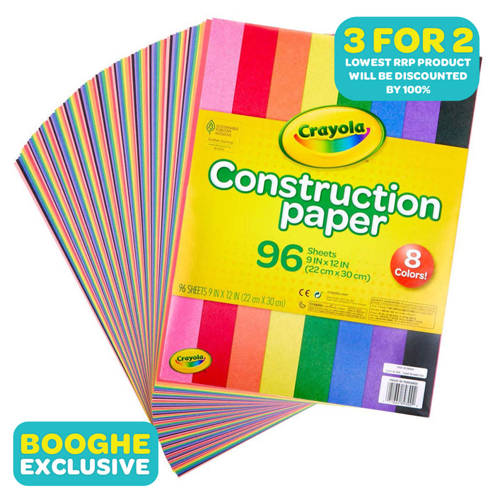 Crayola Construction Paper 96 Sheets