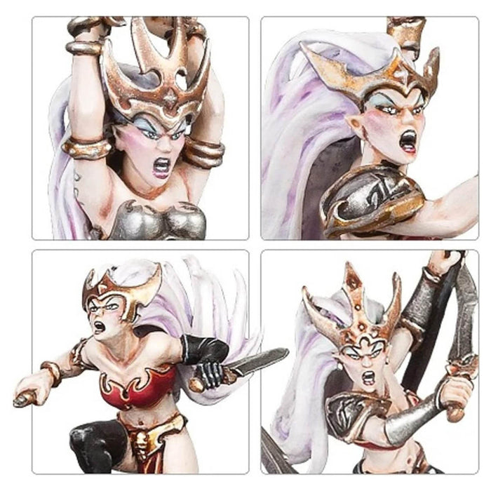Warhammer Age of Simar: Daughters of Khaine: Witch Aelves Miniatures Set