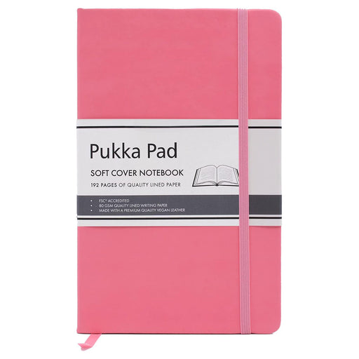 Pukka Pad Signature Soft Cover Notebook Pink