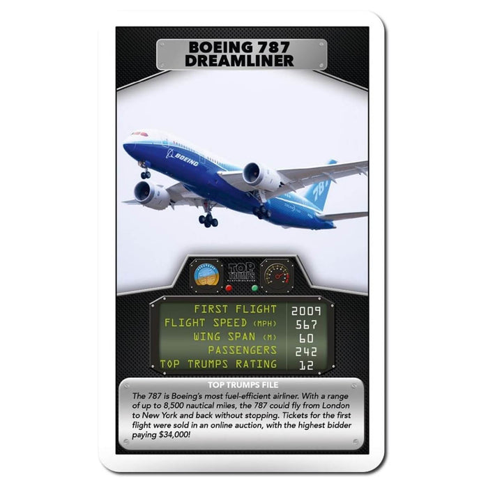 Planes Top Trumps Classics Card Game