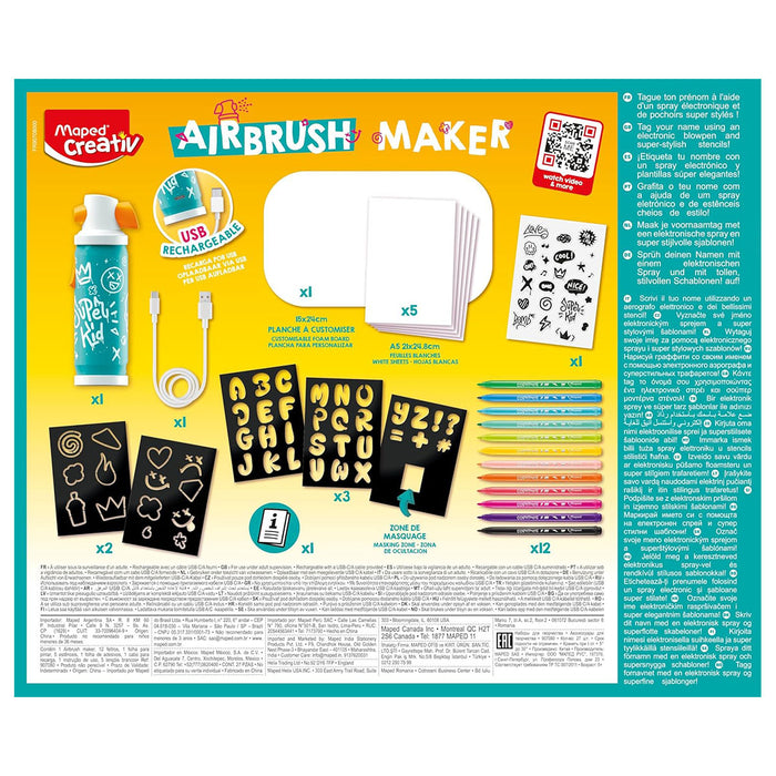 Maped Creativ Airbrush Maker Set