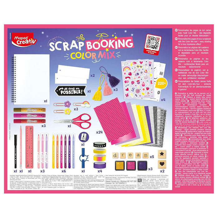 Maped Creativ Scrapbooking Colour Mix Set